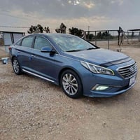 سوناتا 2015 هزه جديده رقم جديد السياره نضيفه ماشيه 114 جاملغ مبدل الام...