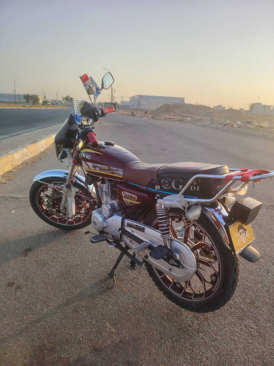 سلام عليكم يوجد مطور موديل 25 محرك 200 شرط من الويل للويل اي عيب ما بيه محرك ما مفتوح كبس بعدو كله شرط نشاط فول ماشاء الله  السعر 775 وبي مجال ***********
