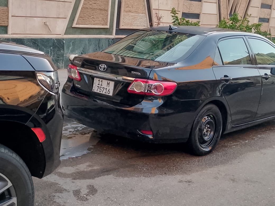 السلام عليكم
كورله نحله مديل 2013
حادث جاملغ وبنيد مبدلات نف ألون 
بيه تخم تاير جديد مكينه كير مكفولات 
رقم اكليزي بسمي السياره حلوه صفاحه 
مرتبه استعمال شخصي مامتعوبه 
السعر 115 وبيه مجال بسيط مكاني 
كربلاء ***********
