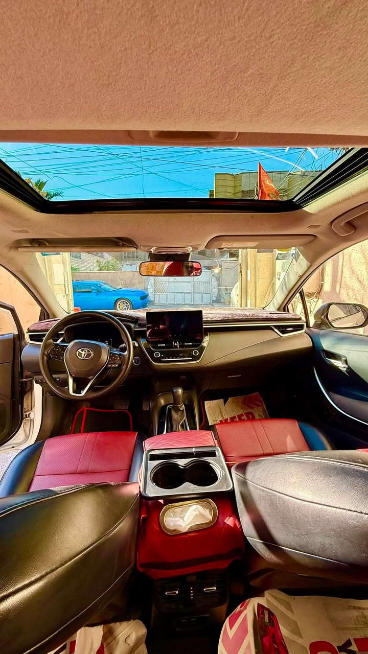 سلام عليكم كورلا 2023 هايبرد شكل الخليجي  علامه زركه فول مواصفات  رقم بغداد بسمي
السياره ماشيه ٥٩ الف حقيقي 
مواصفاتها
داخل جلد لونين ماروني واسود 
بصمه
فتحه 
شاشه كار بلاي
كامره دواره
نضام ترحيب 
تحديد مسار 
رادار امامي
السياره كلشي مناقصها واحلا من الصور 
السياره مكفوله من تكحيل وصبغ عدا مكانين صغار كلش بيدي ار 
بداير الجاملغ الامامي ٤ اصابع وبالباب الخلف السائق اقل الشبر 
فقط ذني وثنينهن مامبينات 

السعر ١٣٨ بيها مجال بسيط حك الجيه 
مكاني بغداد الجديده 
***********
