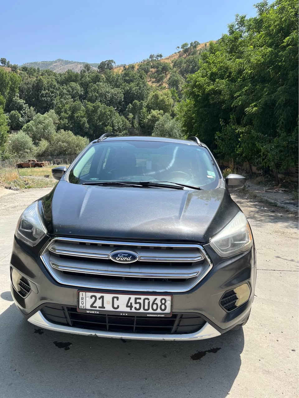 ١٠٧ گەڵا و معامەلە 😱

فۆڕد ئیسکەیپ فولە  ٤ پستنه گێڕ و مەکینەی بە شەرتە توند و تۆڵی بە شەرتە ٤ طایە و ویلی نوێیە بۆیاغ ١ پارچە و ٢ بست بۆنیدی بۆیاغە پێش و پشتی کەپسە سەیارەکە ماڵی دۆستە و هەموو گیانی بە شەرتە 

سعری | ١٠٧ گەڵا و معامەلە

*********** السليمانية, العراق
