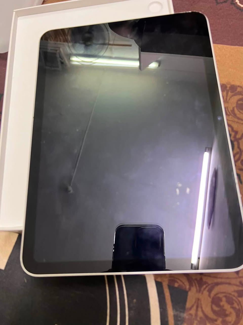 IPAD IPHONE 10th💙
64كيكا 
لون فضي 
حجم شاشه 10.9

فقط شاشه ميشتغل تكدر تغيرها ويشتغل مابيه عيب ثاني - الصوت و كامره كلشي شغال 

سعر مع كلشي كارتون  140 الف 💙


**إذا كنت صاحب هذا الإعلان وتريد حذفه لأي سبب، رجاءا أرسل رسالة إلى الدعم الفني**