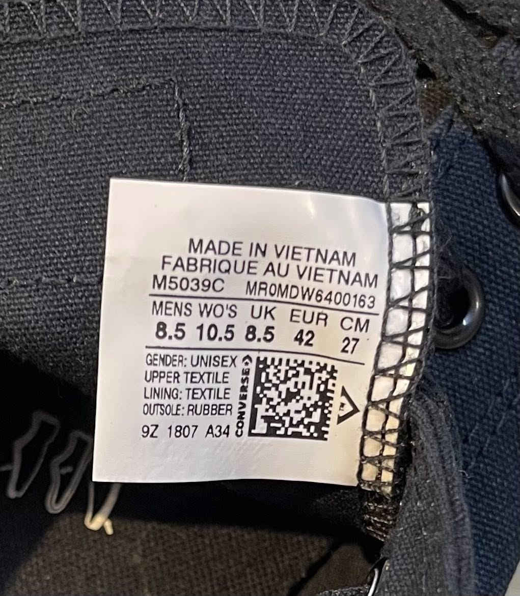 🖤🖤🖤🖤🖤كونفيرس🖤🖤🖤🖤🖤🖤باله وكاله مملبوس
قياس 42              27CM

يوجد توصيل 🚕🚕🚕🚕🚕🚕🚕🚕🚕🚕🚕🚕🚕🚕

https://www.facebook.com/slmon.slmon2022?mibextid=LQQJ4d


**إذا كنت صاحب هذا الإعلان وتريد حذفه لأي سبب، رجاءا أرسل رسالة إلى الدعم الفني**