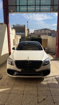 تحية طيبة من رخصة الادمن  مرسيدس s class 2014 550  السيارة اداوات كفال...
