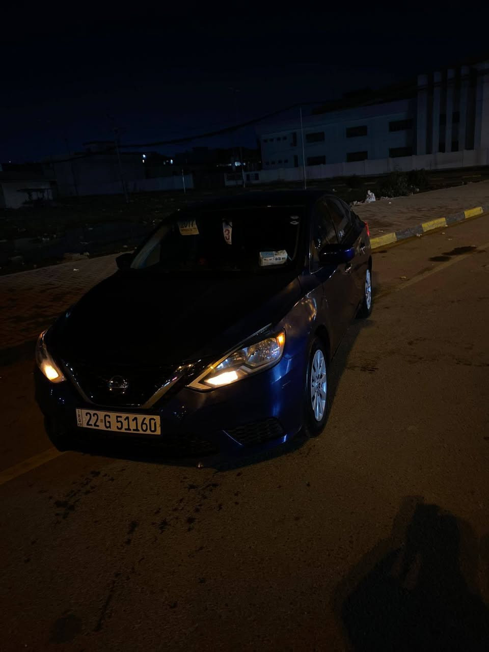 السلام عليكم
نيسان سنترا 
2017 
ضخم جديد 
طقم تايات جديد 
سياره كل شي ما ناقصها 
بها قطعتين كامله وبني 
رقم اربيل 
الاستفسار 
على ارقام 
***********
