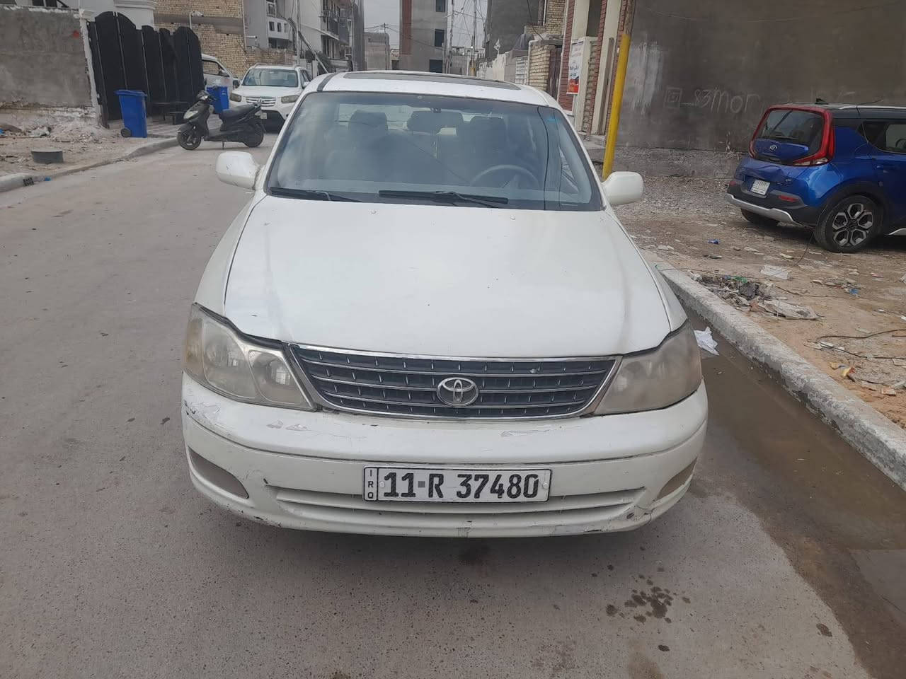 السلام عليكم تويوتا افلون موديل٢٠٠٠ رقم بغداد بسمي كير محرك صدر تبريد تخم تاير مال جناي علما السيارة بيهة كص جاملغات ومصبوغة عام اثر كلبة رقم الهاتف*********** العنوان بغداد الكرخ
