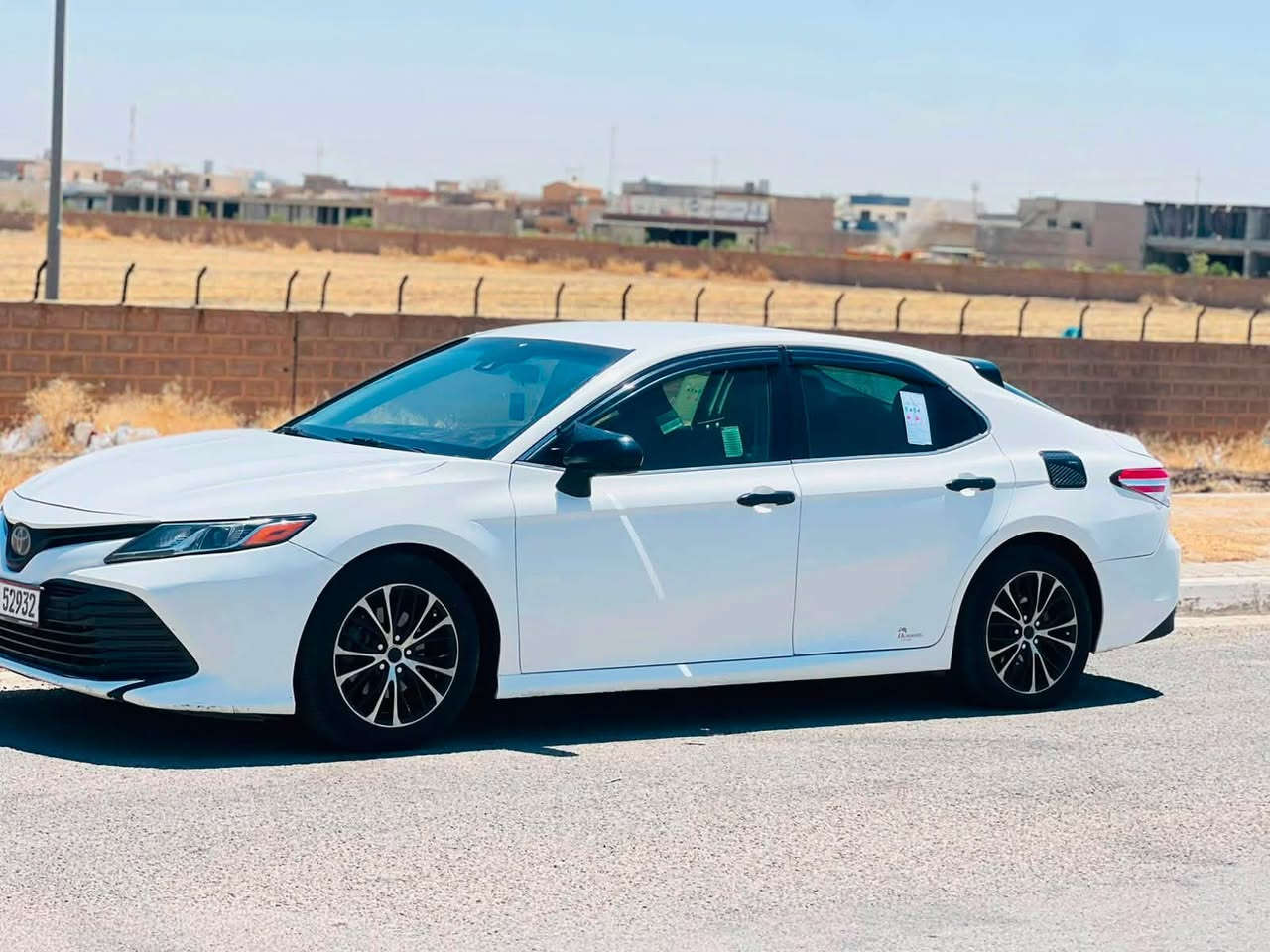 كامري 2018 بدون صبغ وتبديل بس بارد بالصندوق شبرين ماشيه 140 الف ميل كير محرك شرط لادين ولا قسط بيع فقط ومراوس بسياره اقل 
السعر 175$ 
العنوان كركوك الحويجه قرى الحلوات 
***********
