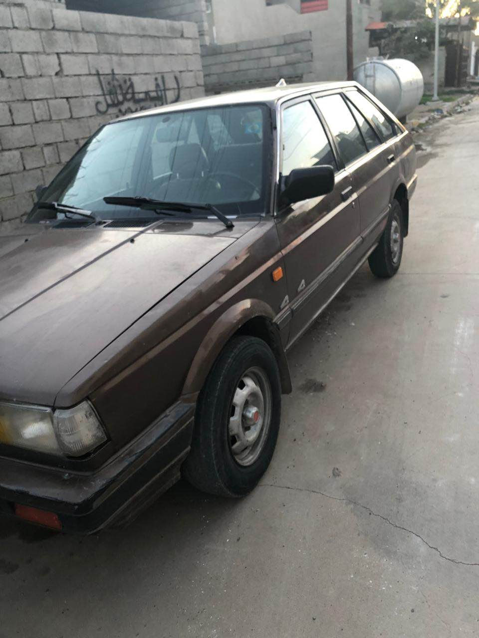 نيسان موديل ٨٨رقم صلاح الدين دولي دفتر بانزين شرط التحويل والوكاله سياره كلها بلادي  وضع الشركه بدون صبغ بدون معجون بدون ضربه كير ومحرك وكهربائيات بالشرط تخم تاير جديد السعر ٢٨ قفل مكانه كركوك دوميز شراي اتصل على الرقم *********** كركوك, العراق
