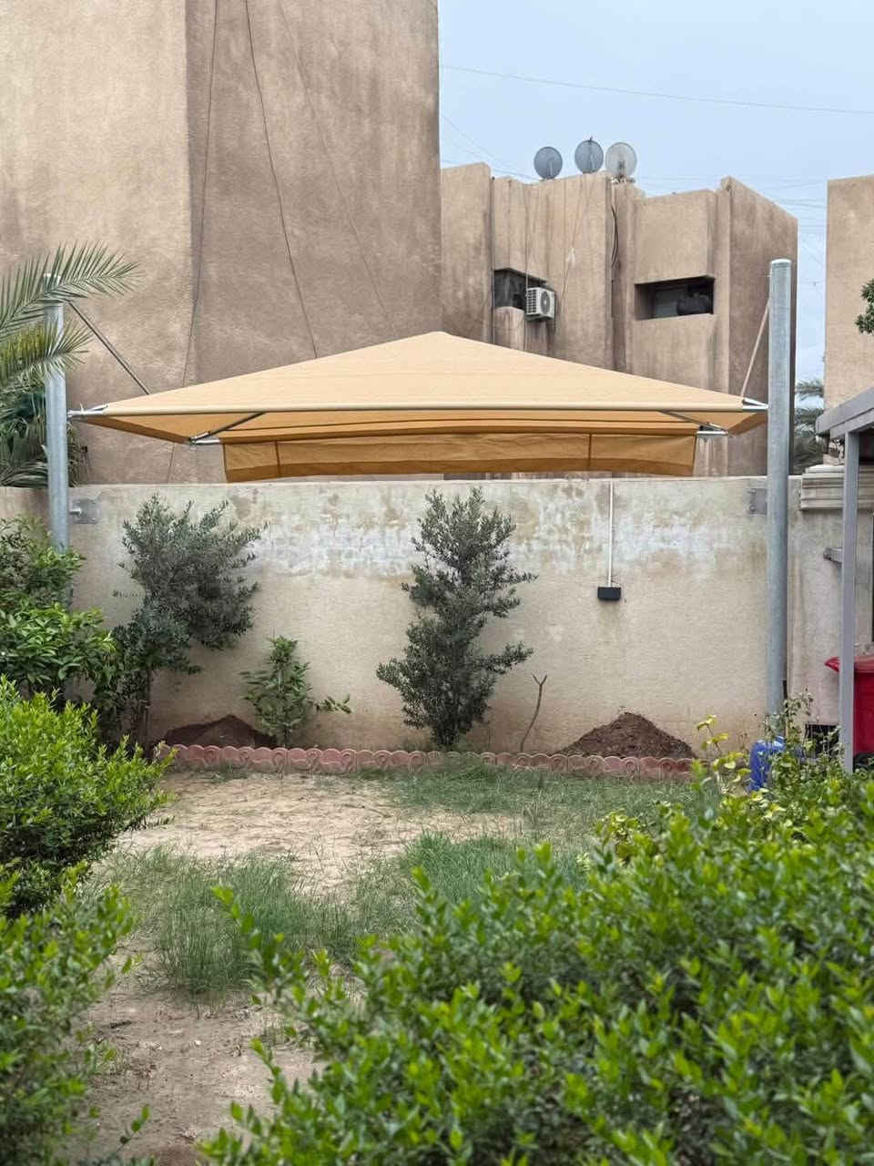 يعلن معمل الماس  للمضلات الحديثه ( الهرميه )( الكيسبان)
1-للقماش الاسترالي 

2-الوتر بروف بس

مضلات هرميه ثابته حسب الطلب ومتعدده القياسات حسب رغبة الزبون

قماش نت استرالي الأصلي  المنشأ مصنع من شركات عالميه🌏

مصنوع من مادة البولي ايثيلين عالية الكثافه والجوده✨

يتحمل جميع التقلبات المناخيه أشعة الشمس🌡️☀️ و الأمطار 🌧️وتياراة الهواء العاليه🌪️

وضمان جادر 5 سنوات وصيانه واستبدال بضمان 5🕗 سنوات

وبجميع الاوان 🟢🔵⚪🔴🟠🟡

يتم التثبيت على ركائز بوري مغلون قطر 5او 6 انج ثقيل🏗️

والهيكل الداخلي بوري مغلون غير قابل لصدأ ضمان 15 سنه لل هيكل🕗

يوجد خصم كبير ا أصحاب المجمعات السكنيه والمدارس وأصحاب المساحات الكبيره

ونعمل في جميع محافظاة العراق وبأنسب الأسعار

للحجز والاستفسار التواصل مع الارقام التاليه وسيتم الرد مباشر ***********

 #ذوالفقار ذوالفقار الحداد
