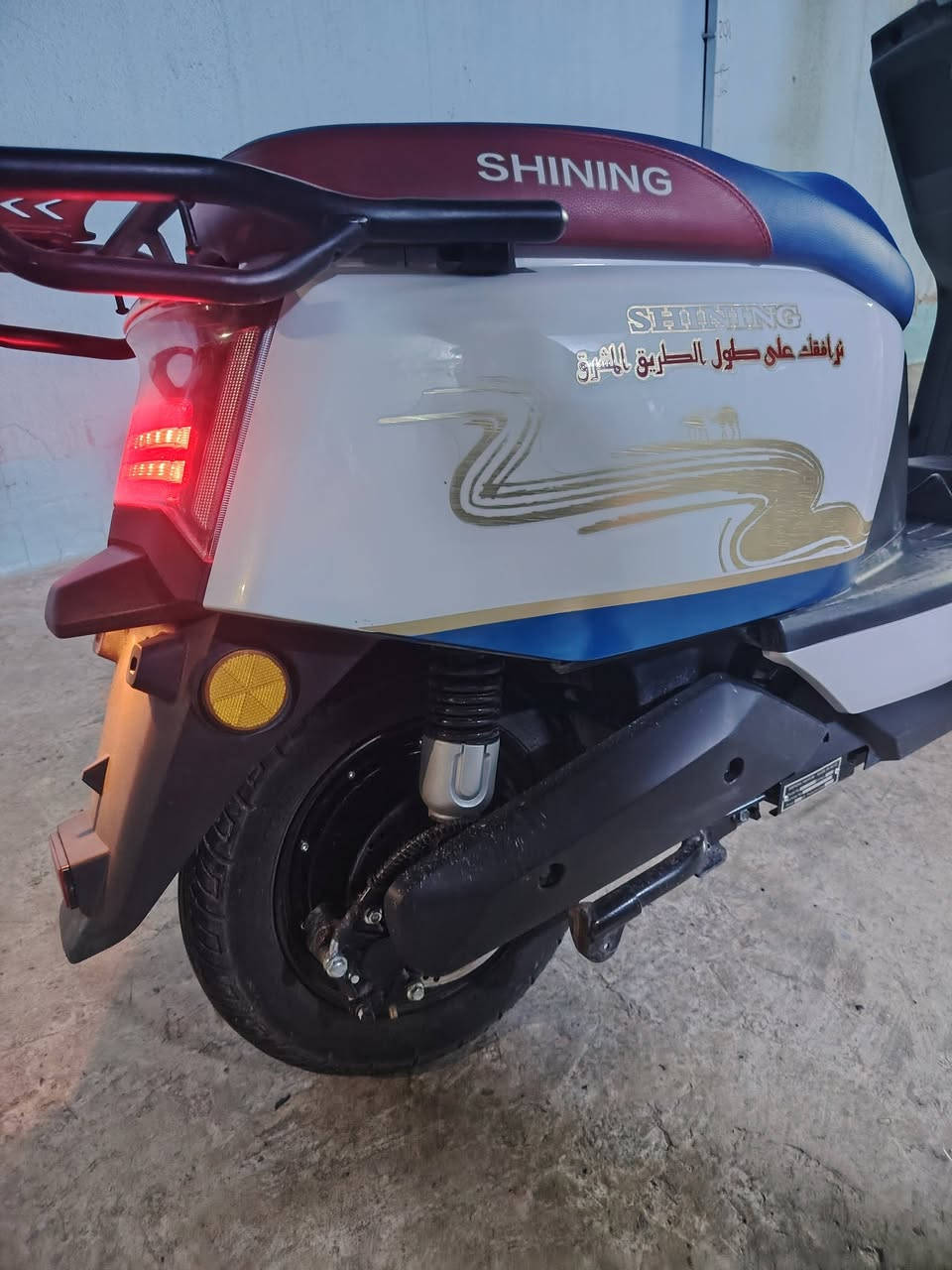 السلام عليكم
عندي دراجة نظيفة حيللل استخدمتها لفترة محدودة وهسه اريد ابيعها لحد هسه ما كملت القسط اخذتها اقساط بـ مليون و 200 الف ... رايدها بـ 750 الف وبيها مجال... للتواصل: *********** - ***********.
