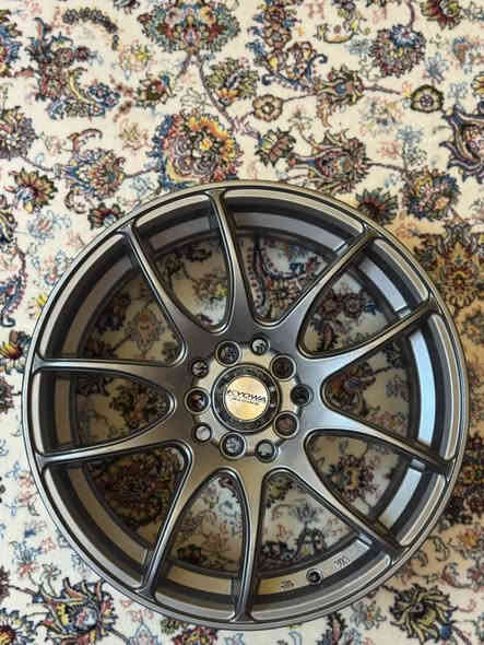 السلام عليكم 

تخم ويل work emotion 
حجم 16
جوكر كوري ياباني 

بدون تصليح بدون عيب لون مميز شذره قويه 

مكاني بغداد يتوفر توصيل  
***********
***********
