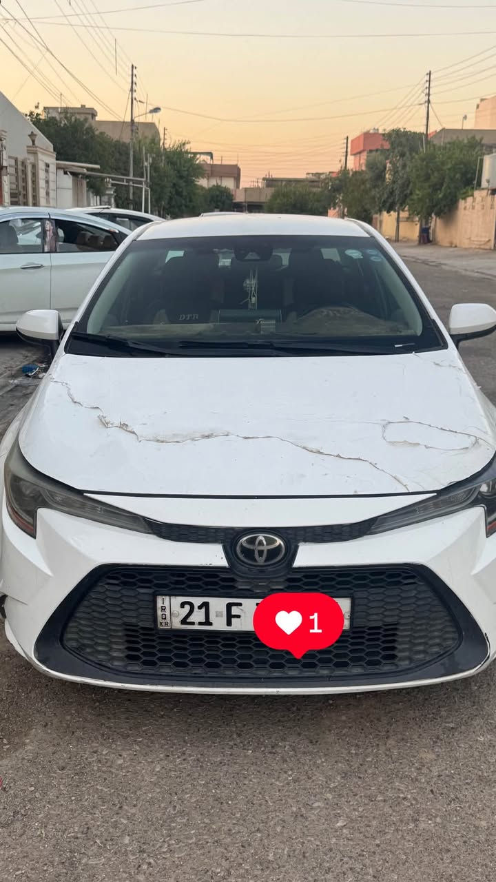 كورلا 2020 وراد كندي باسمي وشرط التحويل 
مع بطاقة  بانزين 
بيها جاملخ الايمن صبغ فقط بدون دواخل 
شرط كير ومحرك بدون فتح 
السعر 170 وبيها  مجال 
حي الواسطي 
***********
