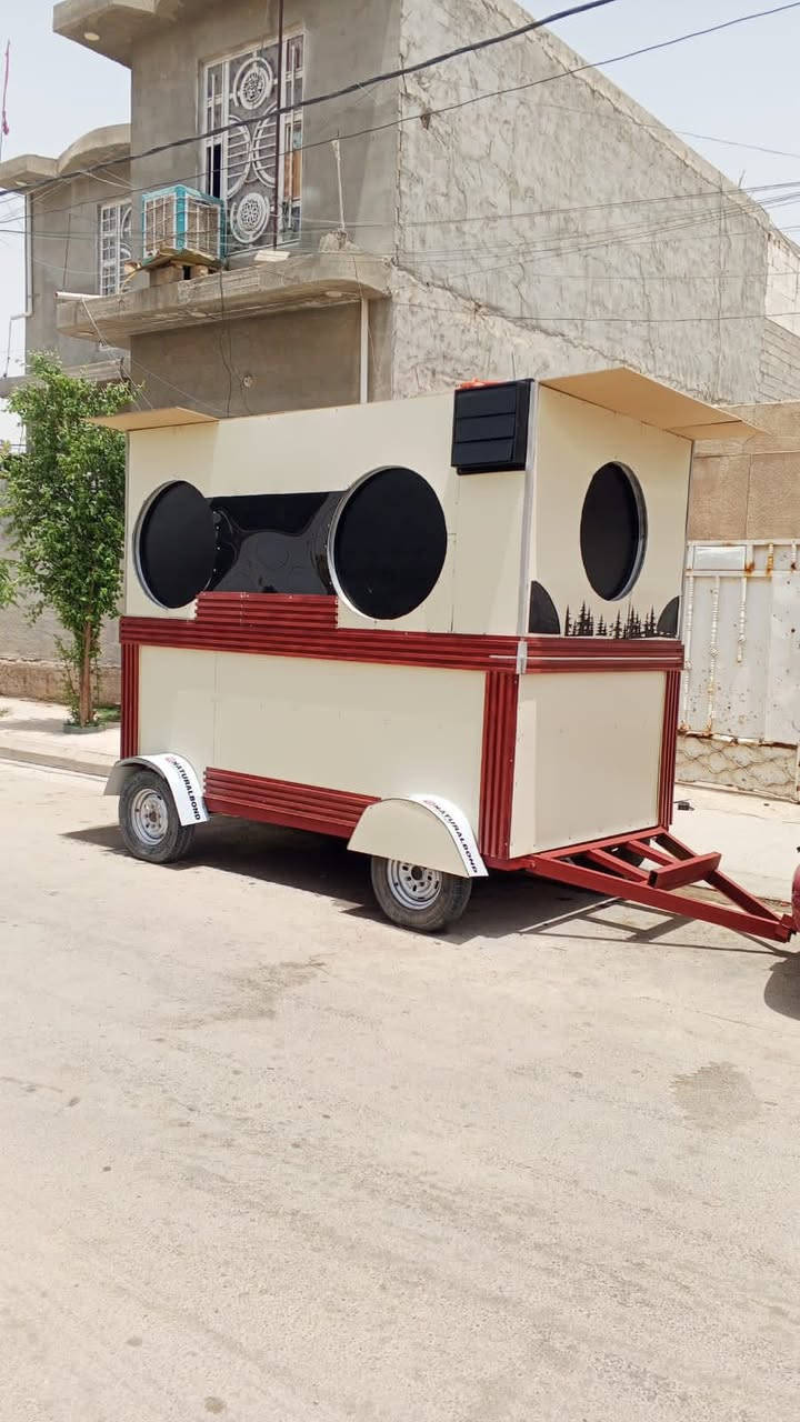 سلام عليكم مطعم متنقل حداده درجة اولى ***********السعر على الخاص كامل المطعم هوه وغراضه
