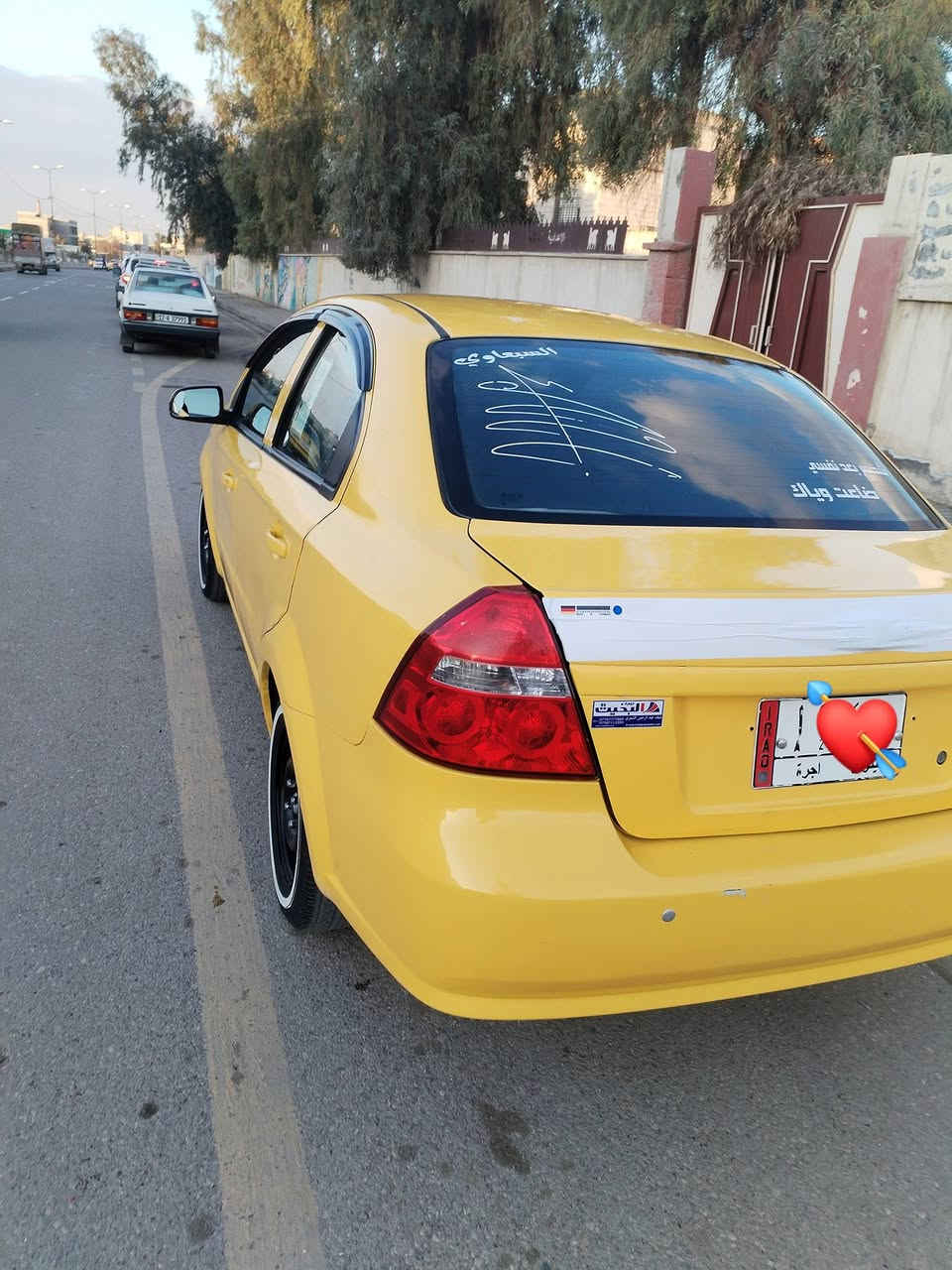 السلام عليكم ورحمة الله وبركاته ..
سيارة افيو موديل (2011)
شرط مكينة وكير  .. كاربون بانزين هيئة وغرامات تستلم صفر .. طخم تاير جديد .. رقم نينوئ مشروع وطني شرط التحويل ..  سيارة خير من الله جاهزة.. سيارة غرفة جديدة  .. السعر (60) بيها مجال جدا قليل ..

***********
