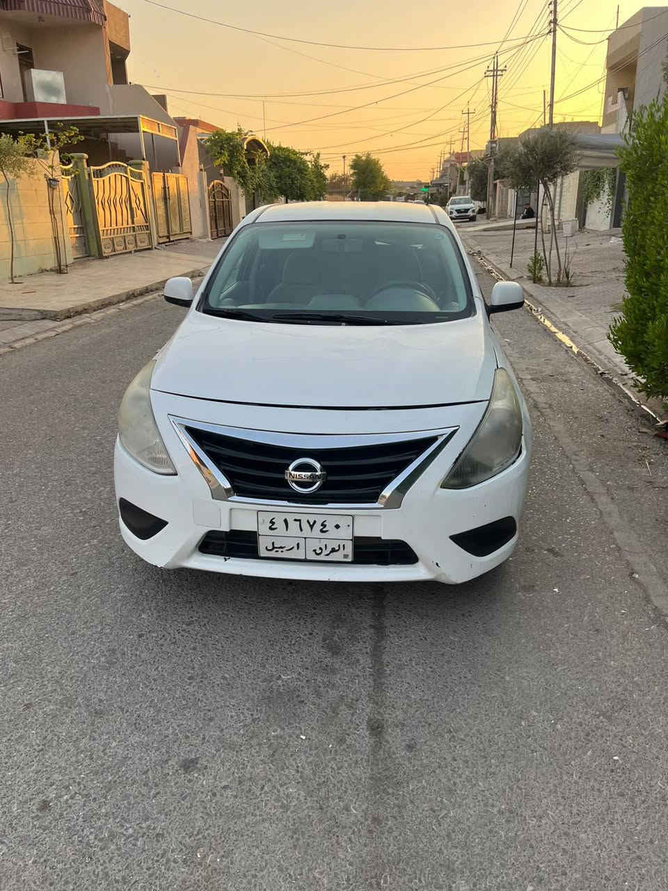 سلام وعليكم
نيسان صني 

موديل ٢٠١٧ رقم اربيل 
كير و محرك تبريد ثلج صدر جديد 
تحويل ثاني يوم سعر ٨٥ و بيها مجال 

***********
