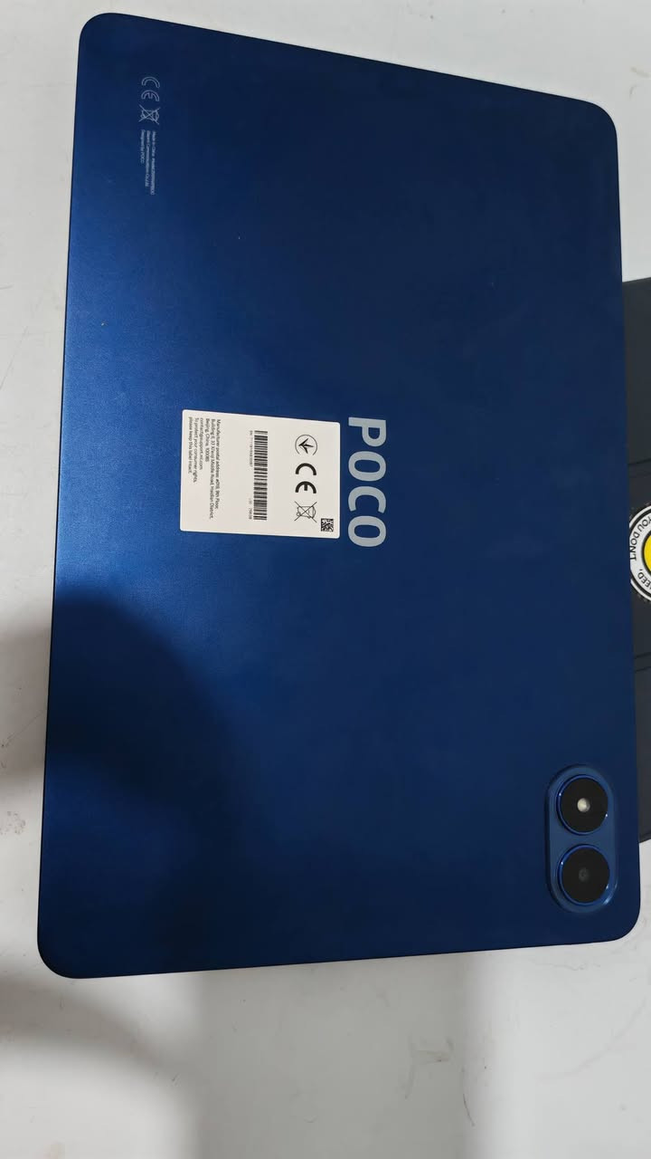 السلام عليكم
Xiaomi poco pad m1 256/12
مستعمل قرابة 4 شهور 
استعمالي دراسة فقط 
فتح ملفات لا اكثر ،
الجهاز نظيف شخط ما بي + كفر اصلي مال وياه+ كارتونته كاملة 
رايده ب360 و بي مجال 
مكاني ديالى


**إذا كنت صاحب هذا الإعلان وتريد حذفه لأي سبب، رجاءا أرسل رسالة إلى الدعم الفني**