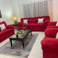 طقم كنب • مستعمل • اسفنج دانلوب