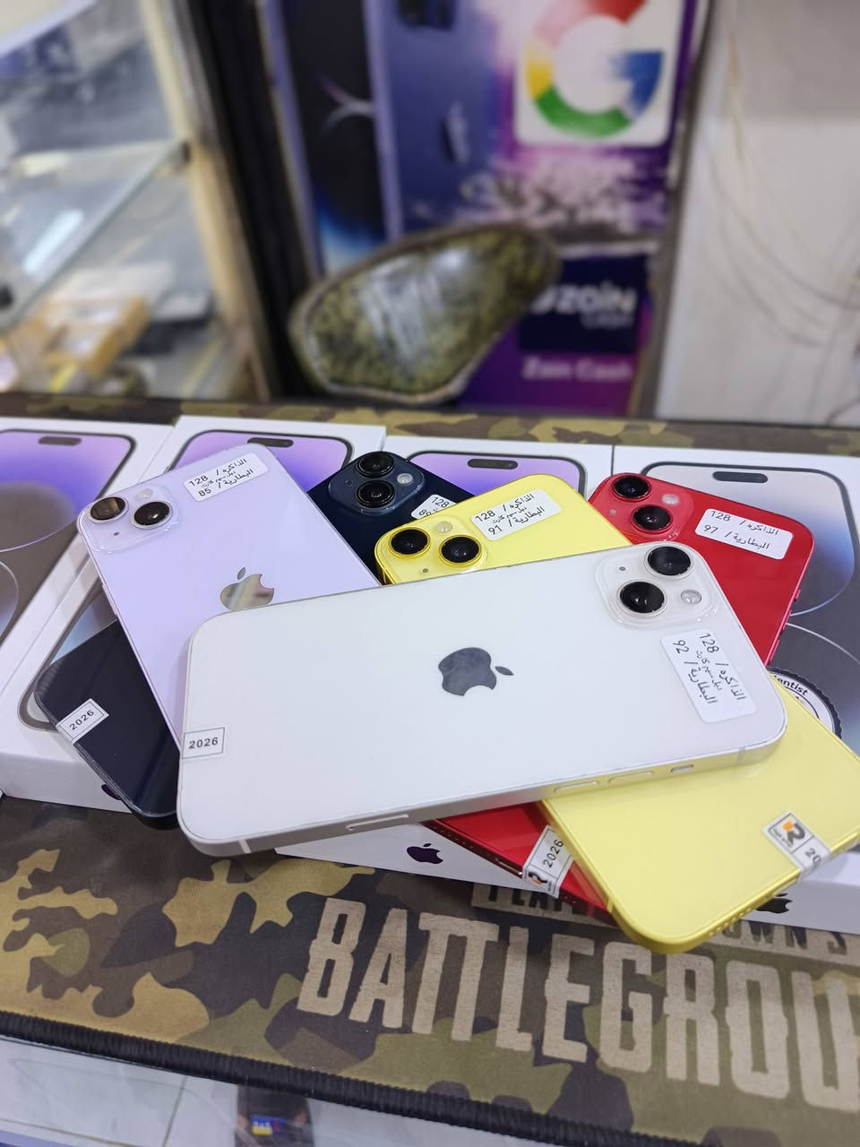 📱 iPhone 14 Plus ✅ ذاكرة 128GB 🔋 بطارية من 80% إلى 100% 🎨 متوفر بجميع الألوان 📦 أجهزة نظيفة و مفحوصة 100% 💯 بدون مشاكل
📱 iPhone 14 Plus ✅ ذاكرة 128GB 🔋 بطارية من 80% إلى 100% 🎨 متوفر بجميع الألوان 📦 أجهزة نظيفة وكلشي ما مبدله ضمان 100% 💯 بدون مشاكل
💵 السعر: 610 الف فقط
🚚 توصيل لجميع المحافظات 📲 للاستفسار والحجز: ***********
