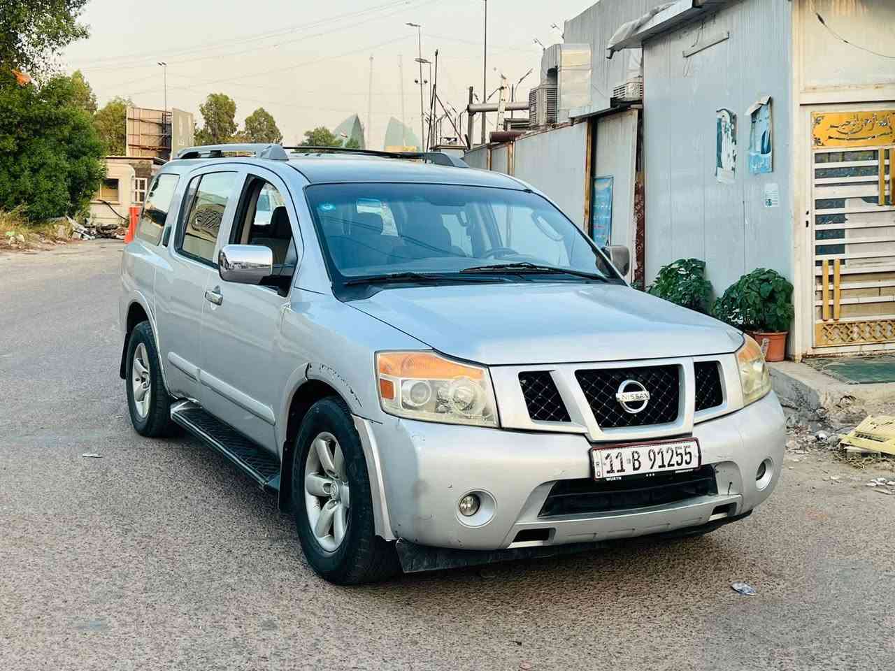للبيع 
ارمادا 2008 
صبغ حزام اثر جراد 
عنوان بغداد 
سعر 84 ورقه 
***********

