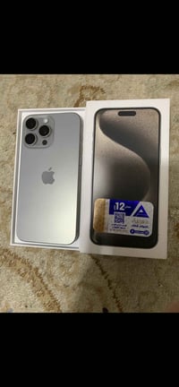 آيفون 15 برو ماكس • ٢٥٦ • بطارية ٨٧٪