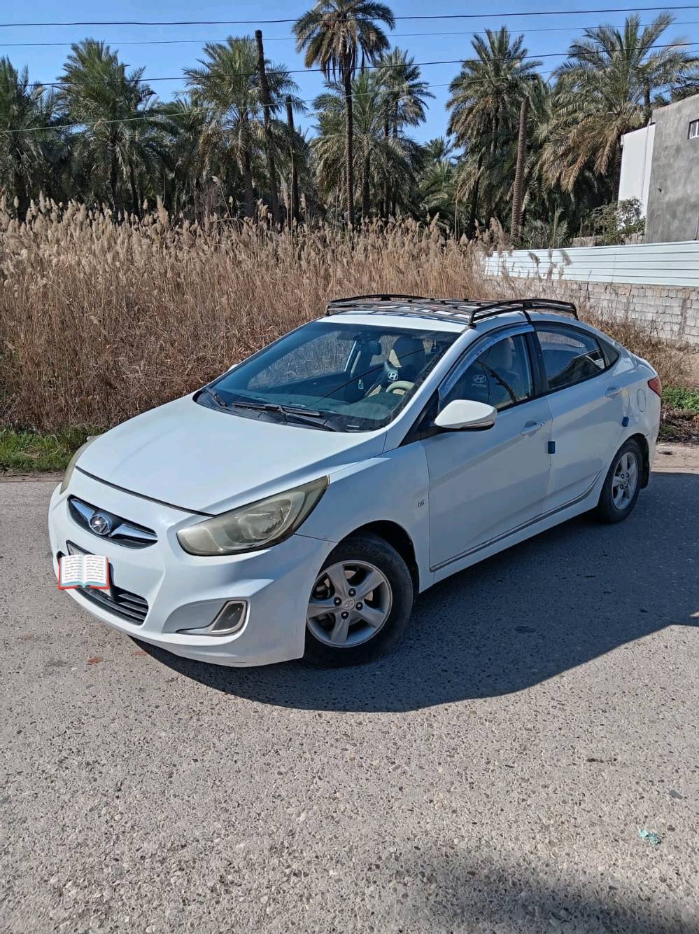 سياره للبيع
النوع: [اكسنت] الموديل: [2013] اللون: [أبيض]
مواصفات السياره : (مواصفات خليجيه)
 المواصفات: مكيف شغال،كامره خلفيه ،أيرباك،محرك (1600)،اوتماتيك،مقاعد كهرباء،جام كهرباء
، استخدام شخصي (رقم بغداد بأسمي)تحويل ثاني يوم 
ضرر السياره  (تبديل باب السايق)+بارد في الباب الخلفي+ صوت في ال(البور ستيرن)
الموقع: [بغداد/الفحامه/ قرب جزيره بغداد] للاستفسار: مراسلة على الخاص أو الاتصال على الرقم: [***********]