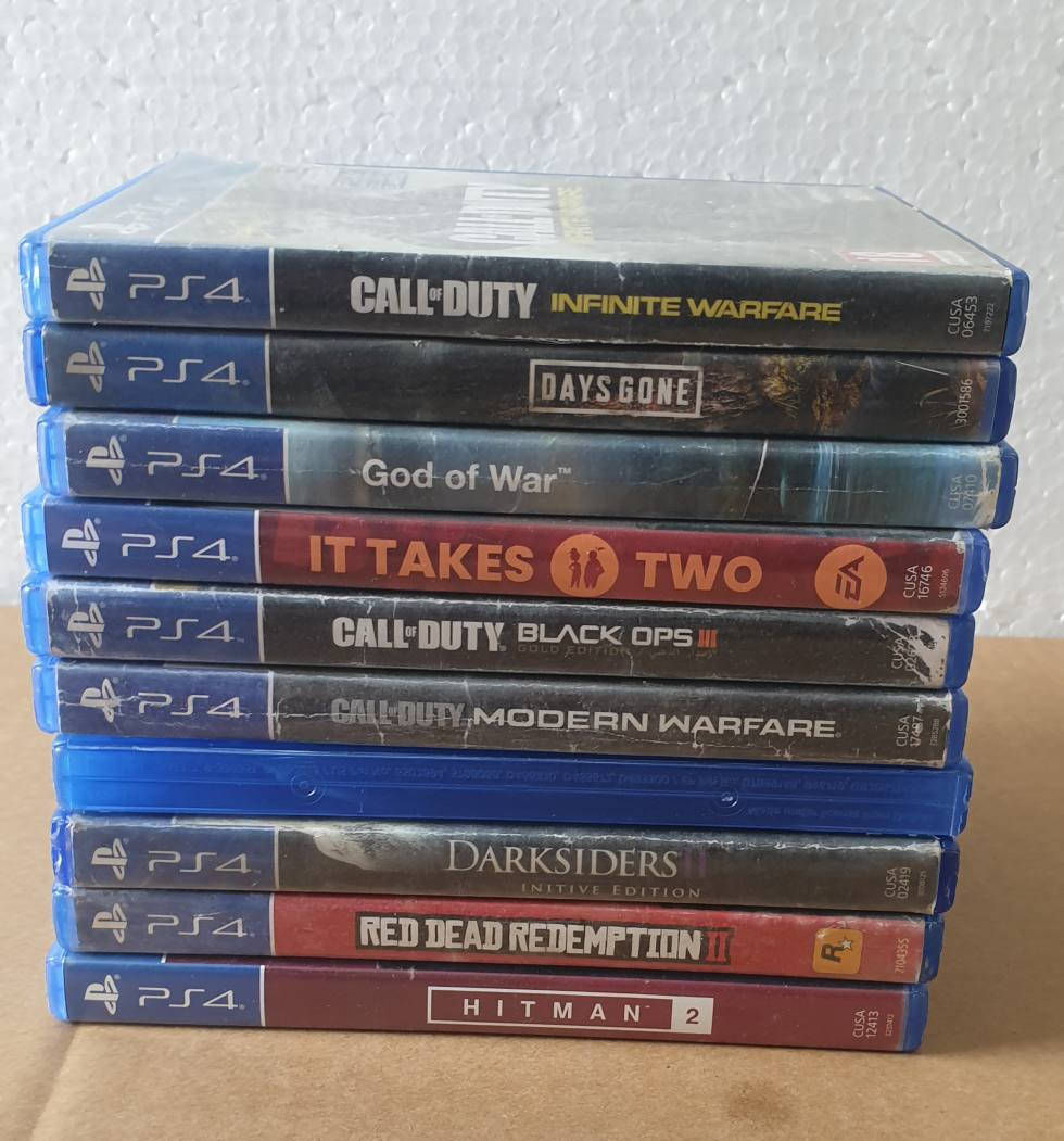 أقراص بلي فور للبيع عددهن 19 قرص سعر القرص 13 الف جملة فقط ابيع ما ابيع مفرد
أقراص نضيفة الله شاهد و رسولة فاحصهن قرص قرص فقط اكو كم قرص بيهن شخوط بسيطة بس شغالة نسخ و تشغيل سعرهن 260 الف سعر ثابت اخوان رجا 😊🌷🌷
مكاني واسط صويرة توصيل ماعندي 
تريد ادزهن توصيل دزلي اعتماد على ماستر و ادزهن


**إذا كنت صاحب هذا الإعلان وتريد حذفه لأي سبب، رجاءا أرسل رسالة إلى الدعم الفني**