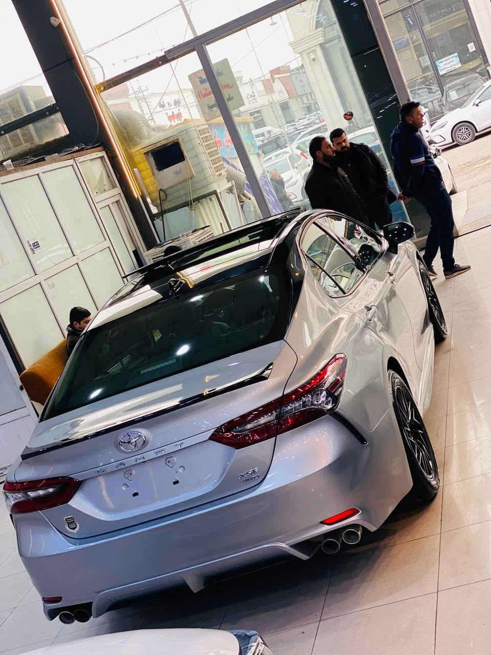 ‏𝟐𝟎𝟐𝟒
تويوتا كامري (XSE) موديل : 2024

فول مواصفات top of the line

اللون :  رصاصي 

عداد المسافة : 33 ألف/كم

حجم المحرك :  2.5 (4.سلندر) بنزين

نظام دفع رباعي: (4 ويل) 

الحادث : بابين جملغ خلفي صبغ بدون دواخل 

رقم شاصي موجود 

بدون ارباك 

المواصفات 🔚 𝐗𝐒𝐄

فول فول مواصفات 1/1 

فتحة سقف بانوراما

داخل جلد 

سماعات JBL 

داخل لد بلادي

شاشة كبيرة لمس

شحن واير ليس

كاميرا دواره

أبواب  بصمة 

تشغيل عن بعد (𝐑𝐄𝐌𝐎𝐓𝐄 𝐒𝐓𝐀𝐑𝐓)

هاند بريك بصمة

أوتو هولد (𝐀𝐔𝐓𝐎 𝐇𝐎𝐋𝐃)

أوتو ستارت (𝐀𝐔𝐓𝐎 𝐒𝐓𝐀𝐑𝐓)

أوتو ستوب (𝐀𝐔𝐓𝐎 𝐒𝐓𝐎𝐏)

رادار أمامي (تحديد مسار)

‌‎رادار جانبي (نقاط عمياء)

‌‎رادار خلفي (التحذير من الاصطدام)

‌‎حساسات خلفي 

نظام (𝐄𝐂𝐎)

نظام (𝐍𝐎𝐑𝐌𝐀𝐋)

نظام (𝐒𝐏𝐎𝐑𝐓)

مانع انزلاق+𝐀𝐁𝐒

تحكم ستيرن

ستيرن هيتر

كُشنات جلد

كشنات كهربائي

كشنات هيتر

تبريد لمس

تبريد مركزي (أمامي + خلفي)

لايت (𝐋𝐄𝐃) عدسة زنون بلادي

بك لايت (𝐋𝐄𝐃) بلادي

ويل أسود حجم 19. 

السعر 215 بيه مجال 

العنوان : معرص براهيم نامق اربيل 

*********** وتساب 

***********
