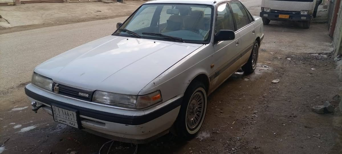 بابەت ڕیکلام
مازدای 626
1988
***********
***********
گێڕ و مەکینەی بەشەرت
سەنەوی عاجە بەشەرتی ئەوەلیات و حاسیب
4تای تازەیە
کارەبای هەمو گیانی ئیش ئەکات
4جام کارەبا
دەعمی نیە
یەک تۆزی کەم بۆیاخیشی هەیە السليمانية, العراق
