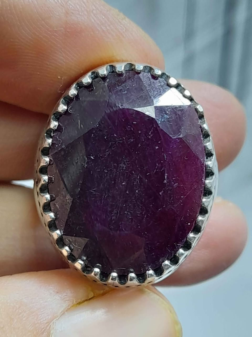 ‎خاتم فضه 925 بحجر ياقوت افريقي فرط الرمان قديم صياغة ثقيله جميلة سعره 115 توصيل 5‎ حلة, بابل


**إذا كنت صاحب هذا الإعلان وتريد حذفه لأي سبب، رجاءا أرسل رسالة إلى الدعم الفني**