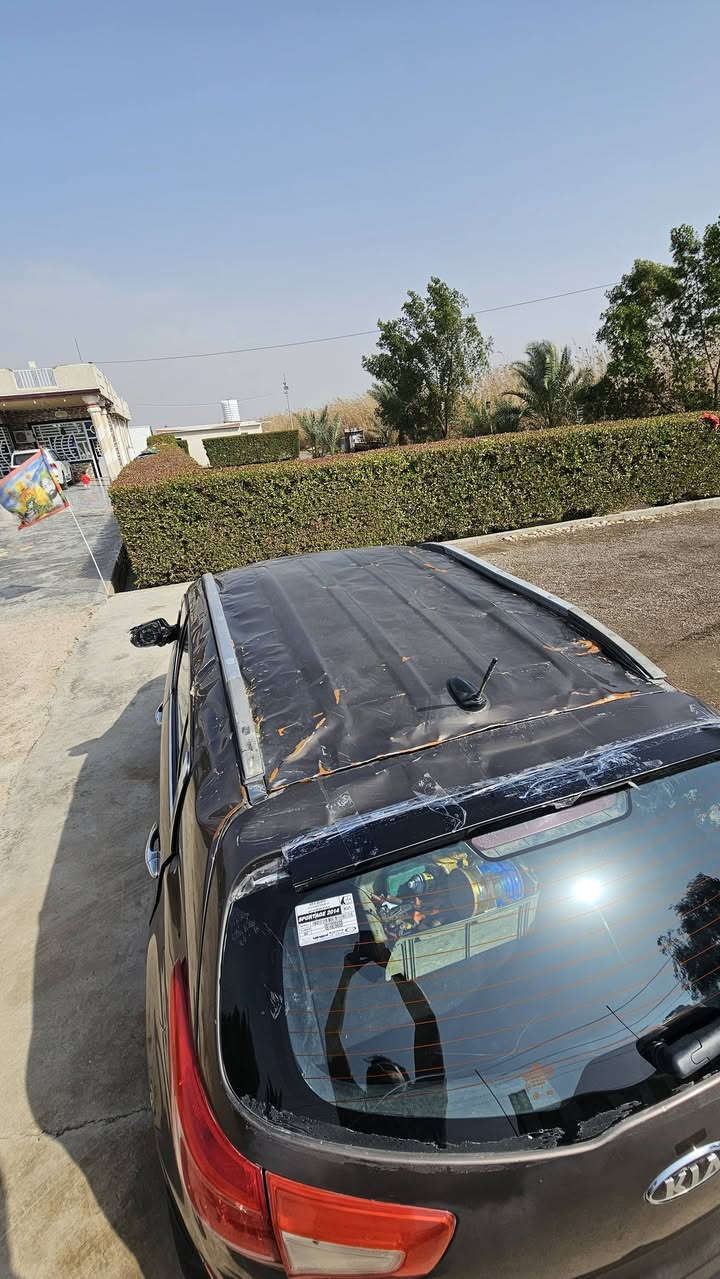 يا الله
للبيع كيا سبورتج 2011 رقم بغداد تحويل مباشر هزه جديده مكيه 2400 دوش مكينه كير مكفولات السيارة تعرضت الى  حادث كلبه خفيفه كما موضح بالصور ابيع على وضعها شغاله و تمشي عنوان بغداد الامين // السعر(78$) و بيهه مجال/ الشراي ينتصل (***********)
