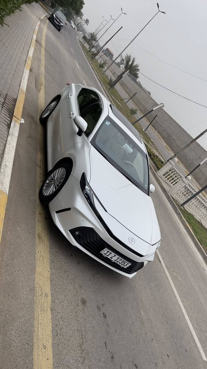 سلام عليكم
للبيع فقط
تيوتا كامري ضمان شركه ساز SAS    
موديل 2025 LE
➖ بانزين فقط 
عداد المسافه: 6000 بعدها زيرو على وضع الشركه
➖ رادار امامي خلفي 
شاشه جبيره 
كامره خلفيه
➖ فتحه
➖ ويل كب 
➖ مقاعد كهرباء 
➖ كاميرا خلفية 
➖ بردة خلفية 
➖ لد امامي خلفي
➖ حساس امامي خلفي 
مرقم لوحه وسنويه بسمي رقم مميز بغداد 
➖ مري كهرباء
➖ رادارات امامي 
- شاحن واير ليس 
- ⁠كشنات مخمل 
- ⁠ساير بريك بصمه  
- ⁠مري كهرباء 
- ⁠جنطه ذكيه 
- ⁠بصمه 
- ⁠مكان سياره بغداد العامريه
- ⁠مكفوله من صبغ او بارد 
السعر:305 وبيها مجال
الاستفسار 
***********
