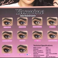 عدسات ياسمين • بكج كامل • أصلية