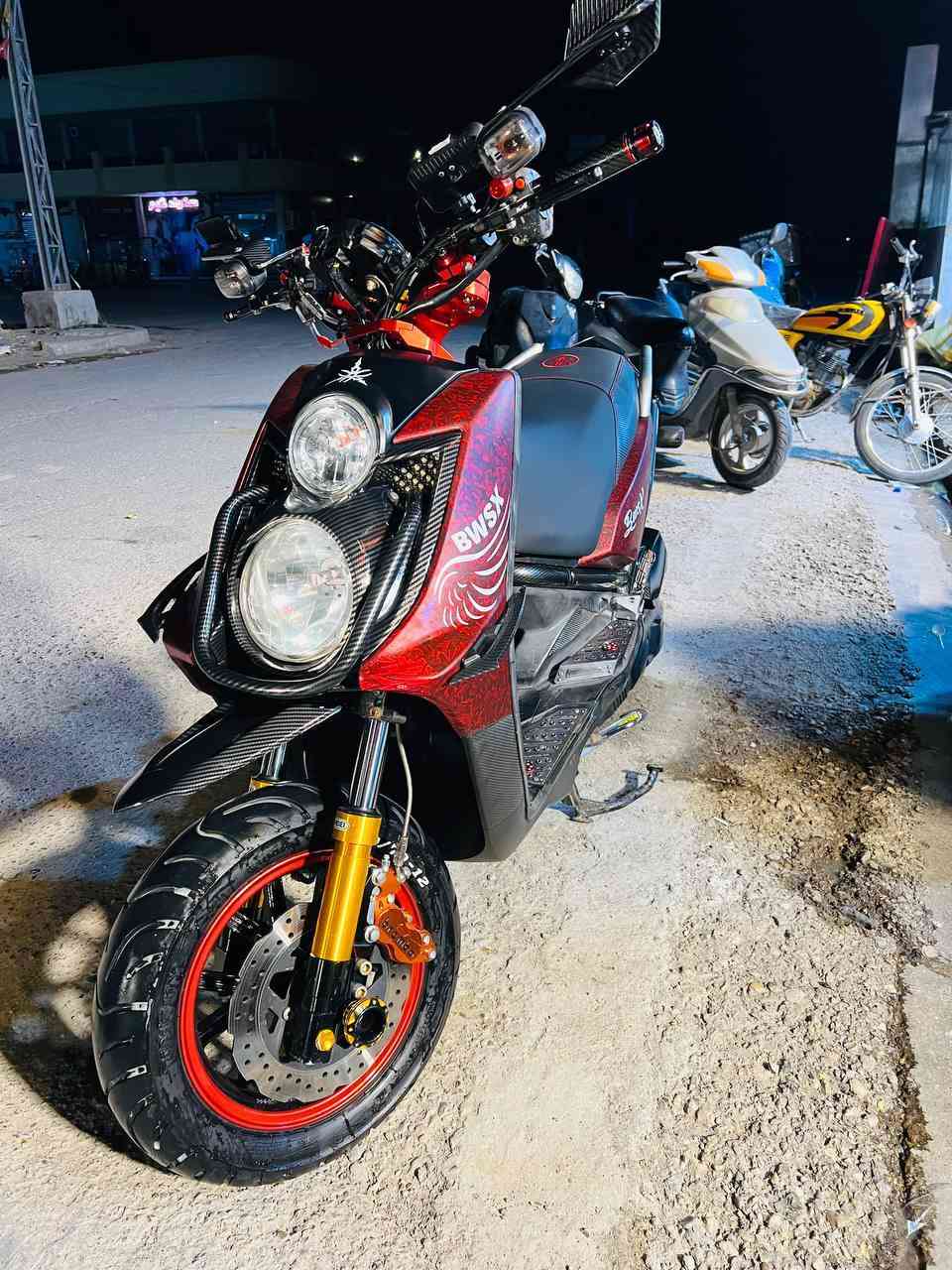 السلام عليكم مواصفات الدراجه موديل 2014 كفاله عامه+التزويد كله اصلي +ستان كهربائي +ويل كب اصلي +دبل امامي وخلفي اصلي+كشن+ستيرن تزويد +تغليف كاربون فايبر +منضومت كامرات امامي وخلفي +لايت زنون +منضومت دبل اشاره والماطور كدامكم السعر مال ماطور خاص الشراي يدخل الميعرفله يطلع كبل وبي خير ويدلل👌🔥
الرقم ***********
***********
