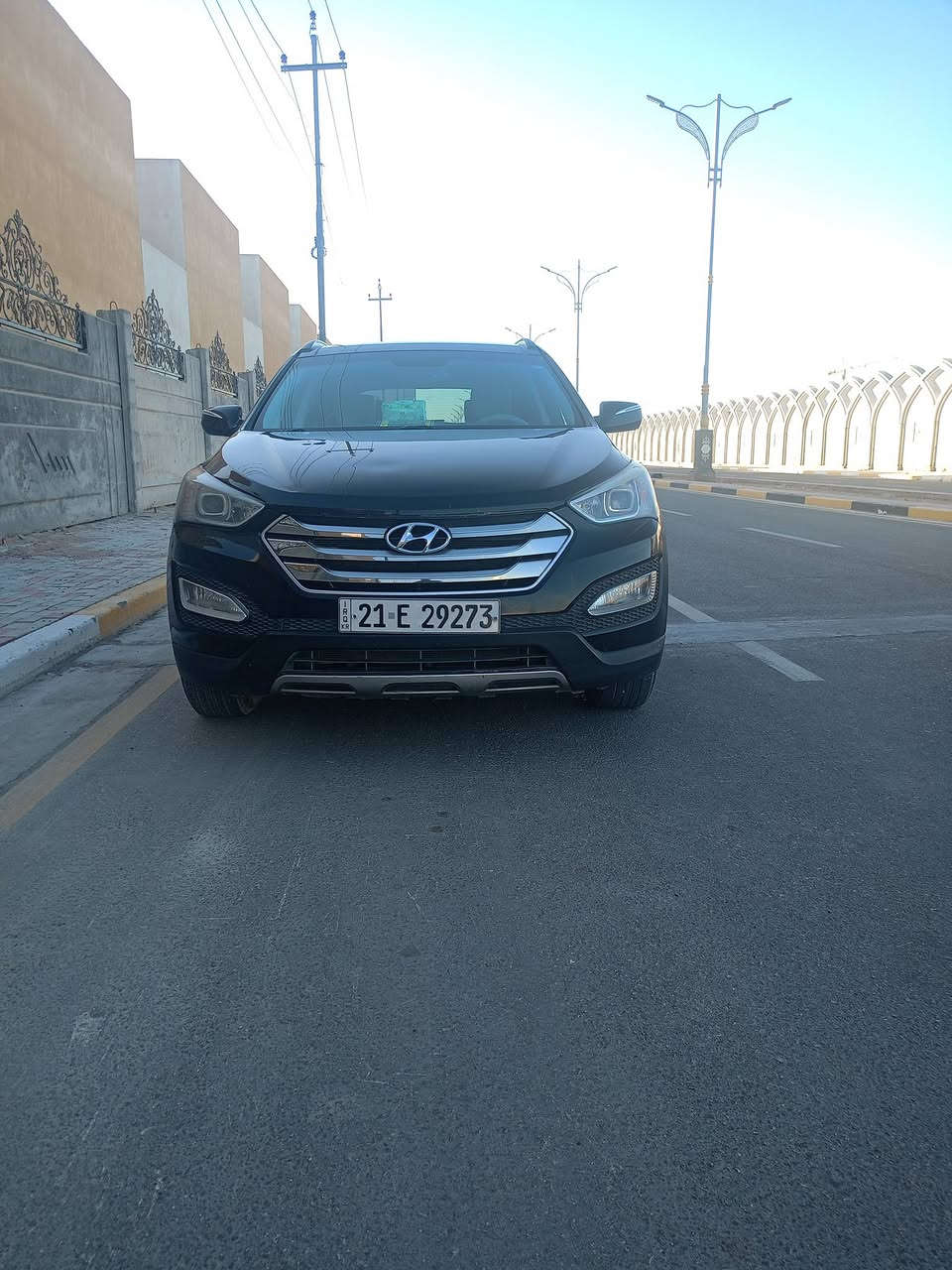 السلام عليكم للبيع سنتافي ٢٠١٦ رقم سليمانية بأسمي دولي وارد امريكي بيه جاملغ ايمن امامي وجاملغ خلفي وجزء من البنيد فول مواصفات سياره نضيفه وعليها ادامه كامله المواصفات:
بصمه 
بنوراما 
ميموري كشنات
دفع رباعي
تدفئة ستيرن
تحكمات ستيرن
اوامر صوتية
تبريد لمس
نقطة عمياء
نظام خرائط
شاشه جبيره
اربعه سلندر 
خمسه راكب 
ترحيب بل يدات
تدفئه بل كشنات
كشنات جلد
ويل كب كروم
اربعه جام اوتو
كشن السائق والصدر كهربائ
دفع رباعي AWD
اشاير بل مري 
رادرات
بردات خلفيه
لايتات زنون 
حساسات
نظام ايكو وسبورت ونورمل
صندوق ذكي ينفتح عند الاقتراب 
السعر145
***********
