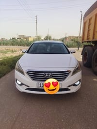 سوناتا 2016 خليجي مكينه 2400 تبريد تدفئه حداديه جديده وتخم تاير جديد س...