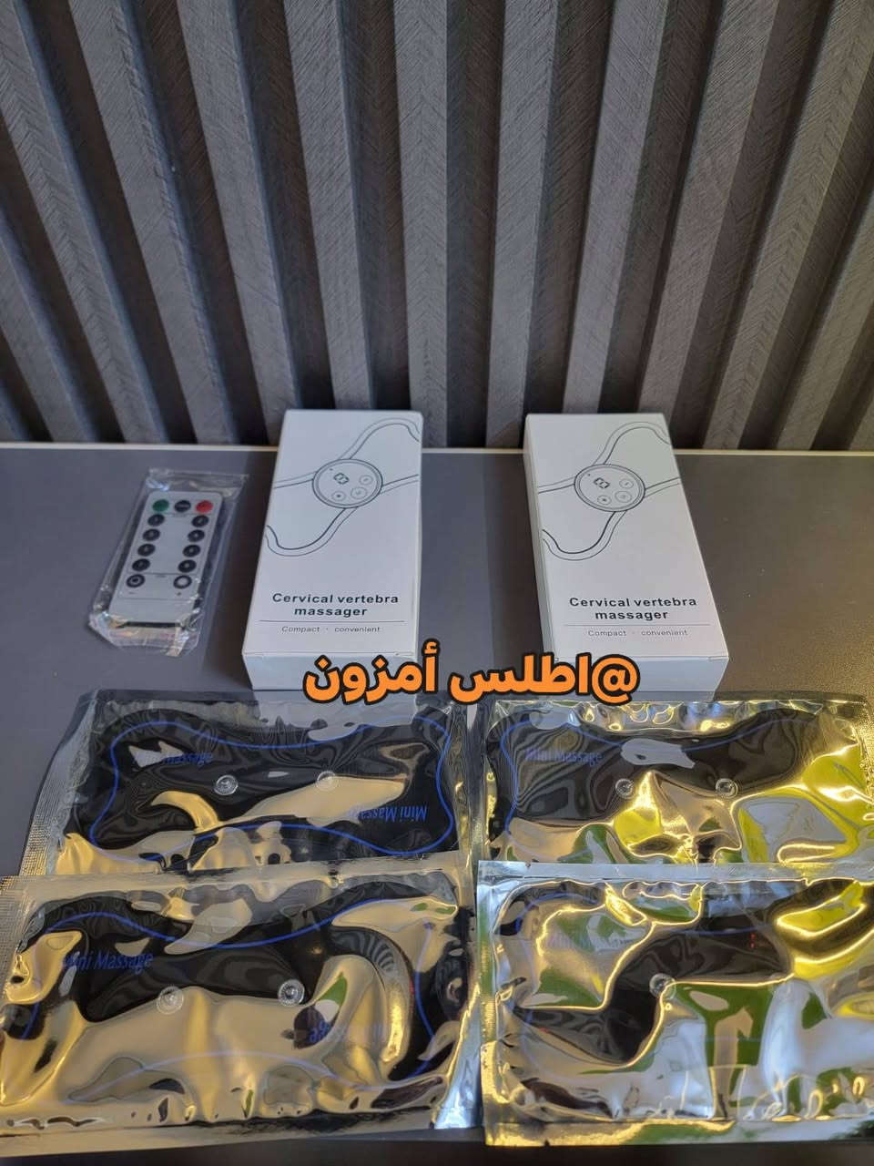 جهاز تدليك ومحفز اعصاب
متوفر توصيل الى جميع محافظات العراق 5 الف 
🔷للحجز خاص ماسنجر او واتساب
🔷رقم الواتساب ***********
