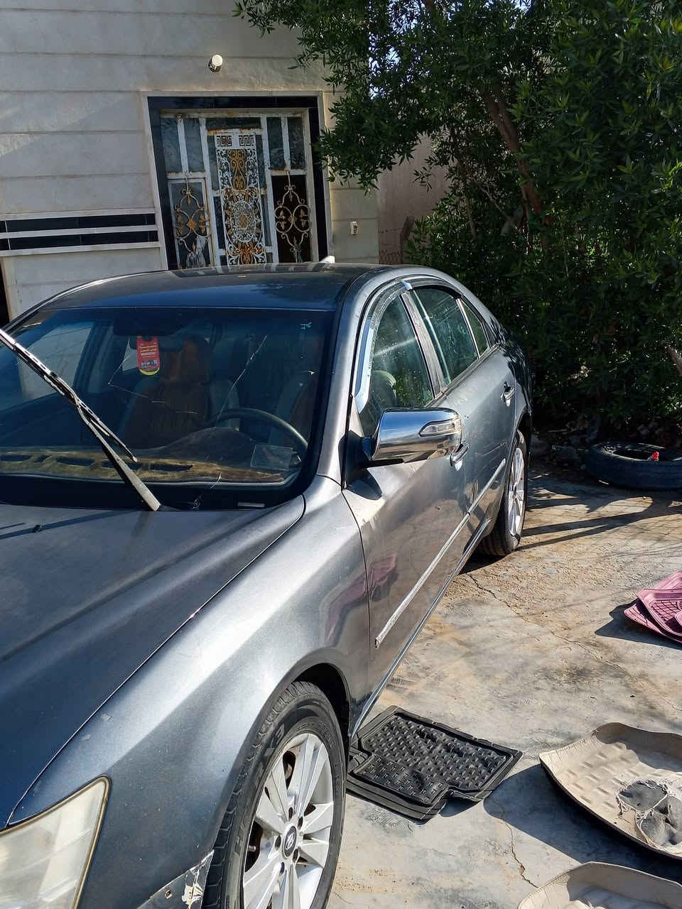 سلام عليكم للبيع سوناتا 2009 وارد امريكي 
بيه قطعتين صبغ جاملغ بنيد بدون دواخل 
بيه جراد باب بسيط سيارة جديدة معنه الكلمه 
تخم تاير صدر جديد مكينة وكير جديد 
السعر 110 بيه مجال 
للاسفتسار *********** 
واسط الزبيديه
