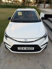 كورلا GR موديل 2025 خمس كامرات ماشيه 16 الف السياره مصروف عليها ماناقص...