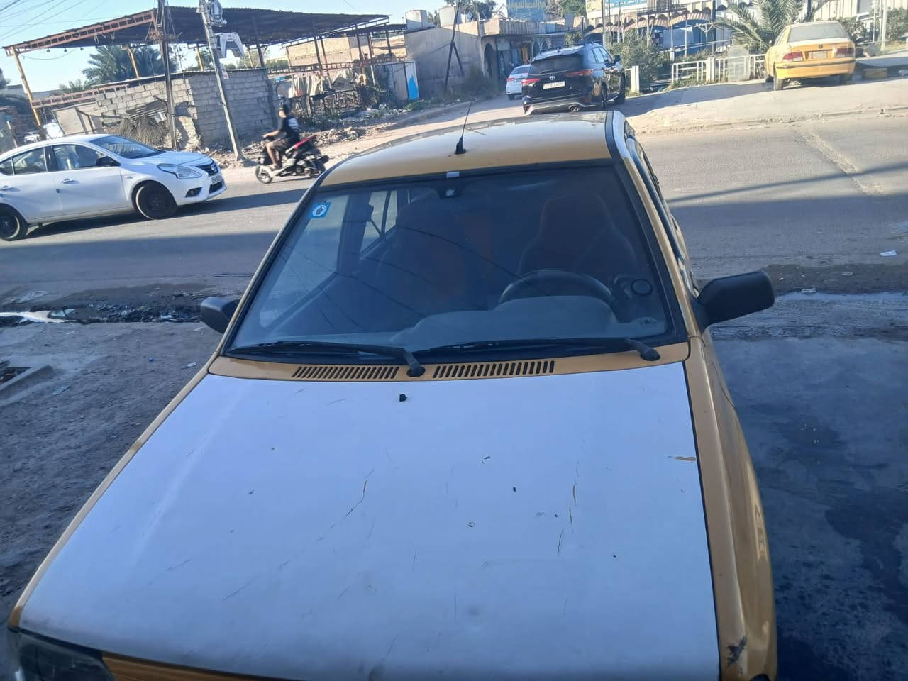 سايبه بيع ومراوس٢.١٣ حادث باب ورى السايق السيارة جاهزة كير مكينه تاير صدر شواصي ***********السعر27وبيهة مجال
