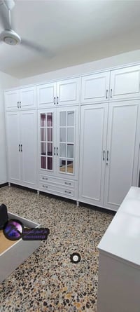 غرفة نوم خشب • صبغ حراري • حسب الطلب