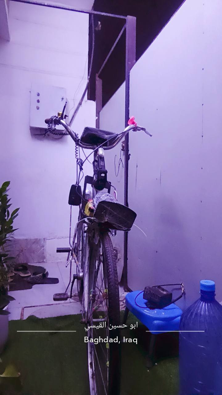 سلام عليكم بايسكل بناتي حجم 27 للبيع سعر 75وبي مجال للأتصال بي واتساب ***********
