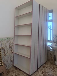 6فاترينات مترين ونص×95 للبيع جديد غير مستخدمات ابدآ جبت مجموعه وزادن ع...