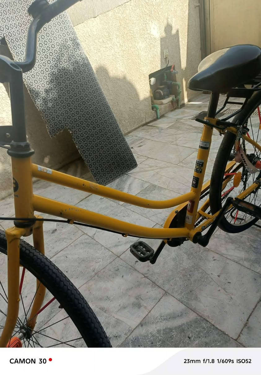 سـلام عليـكم🙋.
بـايسكل لـلبيع🌸.
نـوع البايسـكلل:بنـاتي🥷.
الحـجم:26❤️.
السـعر110وبي مجال🌹.
النـظافه:90/.
الـون:بـرتقـالي🧡.
الموديـل:2017🪬.
تـواصل:مـاسنجر او واتساب الرقم***********.
غـراضه:كـلهن مـوجوده.🍃
ومكـفول من السـرقه💆.
فـقط بـيع بـدون مـراوس😌.
ومـع السـلامه👋🏻.
