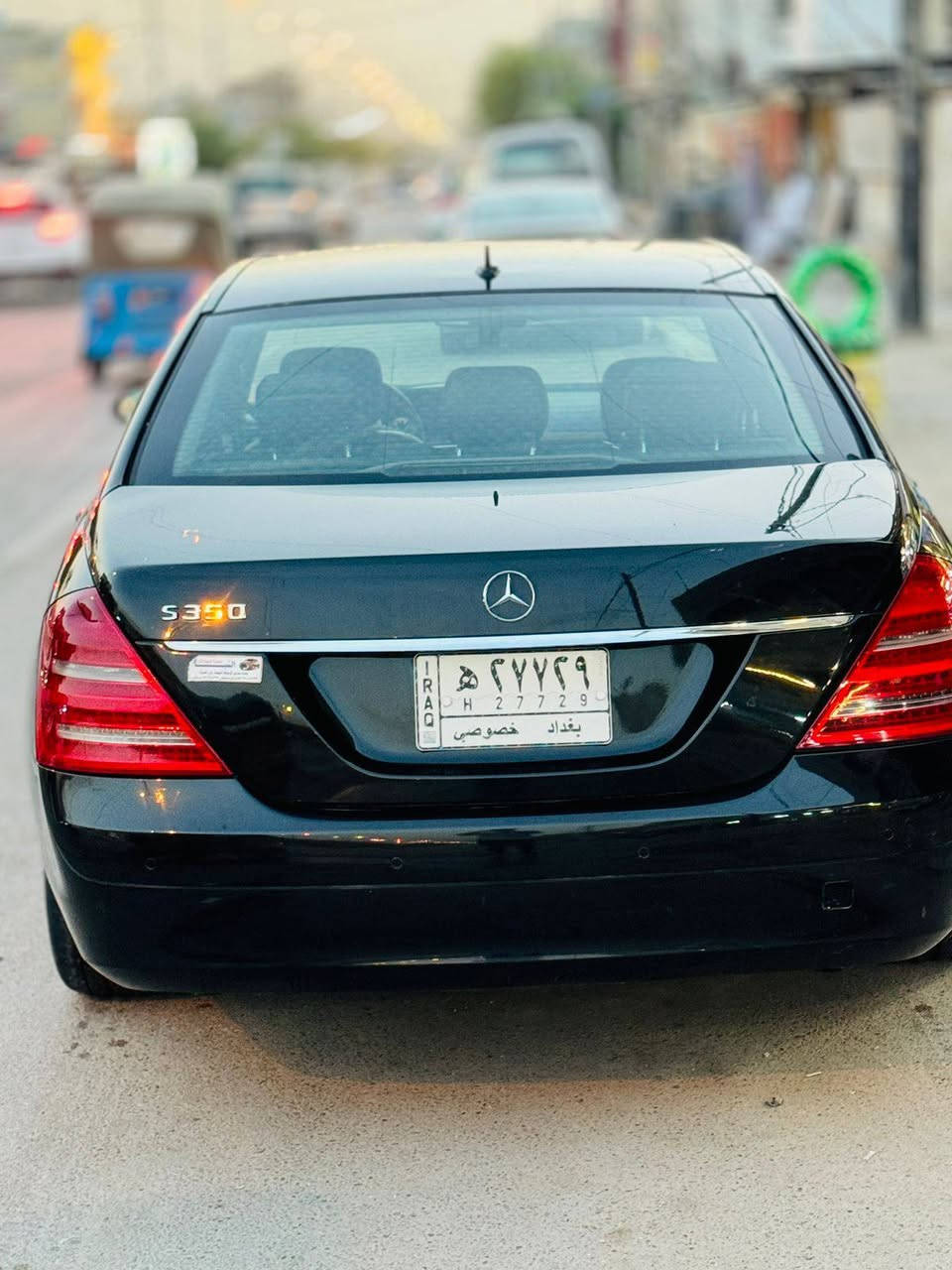 السلام عليكم
للبيع 
السيارة شرط 

Mercedes -Benz
S 350
Model :2009 أصل

#مكان السيارة : بغداد 
-------------------------------------
سلام عليكم 
للبيع  مرسيدس اس كلاص موديل 2009اصل حجم S350مكفولة من الضربة والحادث يابان مع ذلك بها سونار
تفاصيل👇🏻👇🏻
1_ بصمة
2_محرك +كير مكفولات ⚔️
3_تبريد 3 قطع +ثلاجة❄️
4_كروز سرعة🔒 
5_ سلايت ⚔️
6_  شاشة ا🖥
7_ مري قلاب مع البك
8_صندوق شفط
9_انارة ترحيب💡 خارجية وداخلية ⚔️
10_شاشة اعطال💬
11_داخل جديد جدا  كهرباء ⚔️
12_لايت زنون 
13_ مري شفط
14_ ايرباكات سليمة 
15_ويل18بلادي  ⚔️
16_سستم صوت BOSS 
17_صدر امامي خلفي جيد 🛠️
18_حساس مطر💦  
20_لايت اوتو   ⚔️
21_ وضعيات قيادة سبورت وعادي واوتو🔥
22 زراك لايت شغال
23 لايت داينمك مع حركة الستيرن
24 تجاوي خلفية كهرباء قلابة 
25 بردة كهرباء
26 سلايد رؤف
27 جام ازرق عازل للحرارة
28 استيرن تدفئه
29 دوس نيكل كروم 
30 أربع جوبلسات تصعد وتنزل حسب رغبة الشخص
31 كير ثلاث وضعيات
33 كشنات هيترات مع كهرباء
34 كشنات خزن ميموري 3 وضعيات
35 المرايا الجانبية تنطبق عند قفل السيارة 
36 تعتيم ذاتي للزجاج
37 تحكم استيرن جهتين
38 استيرن كهرباء 
39 أربع كشنات كهرباء وتدفئة 
للبيع او مراوس بتاهو موظيل ١٤او ١٥
 
الاستفسار ***********
