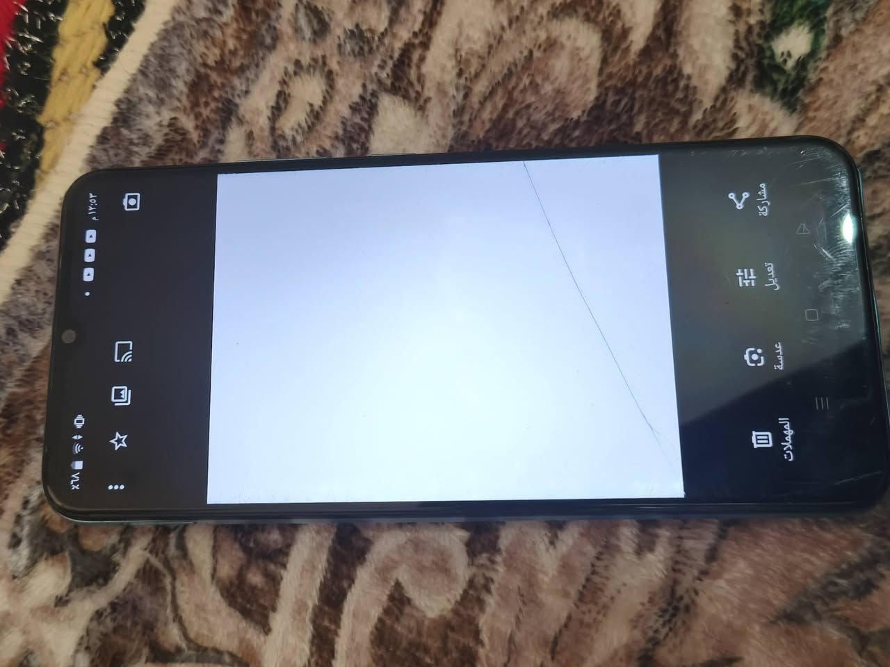 تلفون ريدمي C25Y تلفون بيه كسر بشاشه ما متأثر بالمس ذاكره 128وزر رفع الصوت مكسور بس ما متأثر تلفون حلو ومرتب سعر تلفون خاص للاستفسار ‏‪0789 384 2445‬‏ المايشتري لا يطيح بسعره
