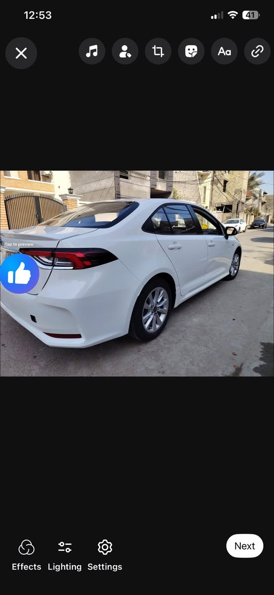 السلام عليكم
كورلا هايبرد شكل الخليجي موديل ٢٠٢٤  ماشية ٥٠ 
فول مواصفات
بيهة طخة بسيطة موضحة بالصور
السعر ١٤٨ 
العنوان الدورة 
للتواصل ***********
