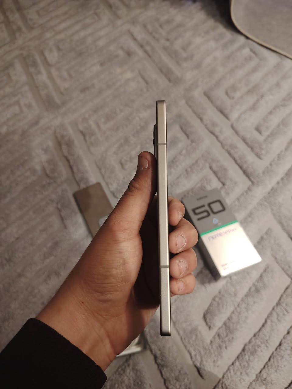 انفنكس نوت ٥٠ برو جديد ذاكرة٢٥٦ جهاز كامل ملحقات وجديد ونظيف موضح بصور سعرة ١٧٠الف قفل قفل ماخذة قبل شهرين ب ٣٠٠ رقمي ***********
