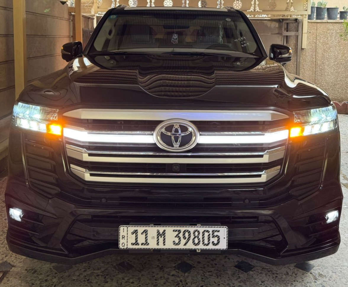 السلام عليكم
تيوتا لاندكروز GXR لمتدد خليجي زيرو فل مواصفات 2024 رقم بغداد للبيع فقط تحويل مباشر باسم المشتري
انتبه
السيارة زيرو غير مستعملة 0كم فطيم وكالة الإمارات مطابقة للمواصفات القياسية لمجلس التعاون الخليجي 
السعر
71,900 $ ٧١٩ ورقة مستلم سنوية وهزه جديدة ولوحات ثاني يوم تحويل ارخص سعر وبالخير على المشتري

فتحة سقف سلايد بصمة تشغيل عن بعد شاشة كبيرة لمس نفكيشن كاميرا خلفية دوارة من أصل ٤ كاميرات تحكمات فل بالستيرن وكروز سرعة بلوتوث وحاكية ٨ ايرباك شاحن موبايل واير ليس داخل صاج دشبول ديجيتال ثلاجة وسطية تبريد شاشة لمس ثلاث قطع 7 راكب كشنات جلد اصلي وتبريد كشنات ٢ كرسي كهرباء هاند بريك بصمة مانع انزلاق وانحدار اوتو هولد فور ويل برده خلفية للحقائق فتح وغلق الصندوق كهرباء وذكي اشارة بالمري وغلق كهرباء وترحيب حساس أمامي وخلفي اصلي وحساس اطارات وحساس مطر انارة اوتو زنون ولد نهاري زنون بالشباك الأمامي بك لايت لد انارة ليزرية بالتكم شاشات أصلية بالكشنات زراك لايت سستم صوت
ABS  AUX  USB  GPS
2 بصمة تشغيل عن بعد ٥ ويل كب حجم 20 استيل محرك 6 سلندر حجم 4000 تنفس طبيعي كير اوتوماتيك والشراي يتصل على رقمي مع تحياتي
***********
بغداد الكرخ
