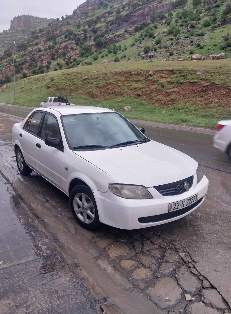 مازده ٣٢٣ موديل ٢٠٠٣ رقم و سنهوي نويه تاكسي كرهوه به خوسي مكينه و گير و تبريد با شرته گير عآدي بي لئدان سحر ٤٤ وره قه و كا مئك مجال ژماره مؤ بايل *********** أربيل, العراق
