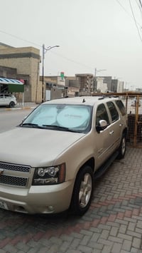 تاهو شباني موديل ١٣ جديد السيارة ضرر قطعتين صبغ جاملغ امامي الايمن مع ...